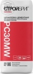 Стройбриг Меолис PC30 MW белая цементная шпаклевка 20 кг