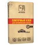Плиточный клей Unis PRO для керамической плитки 25 кг
