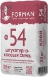 Форман 54 штукатурно-клеевая смесь 25 кг