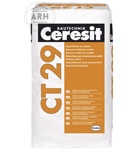 Ceresit CT 29 ремонтная шпатлевка и штукатурка цементно-известковая 25 кг
