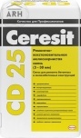Ceresit CD 25 мелкозернистая ремонтная смесь для бетона (5-30 мм) 25 кг