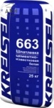Kreisel Weisse Zementglatte 663 базовая цементно-известковая шпатлевка белая, 25 кг