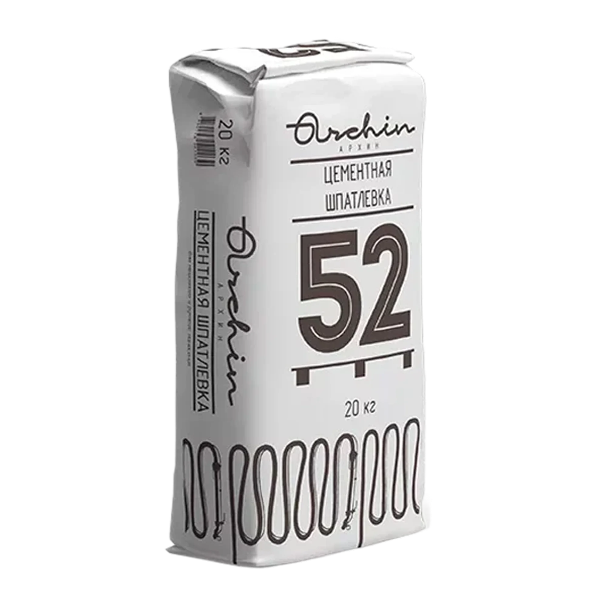 ARCHIN Шпатлевка цементная №52, 20кг