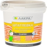Шпатлевка по дереву Лакра 1,5кг Белый