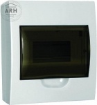 IEK ЩРВ-П-8 MKP12-V-08-40-20 бокс встраиваемый пластиковый IP40 с прозрачной крышкой