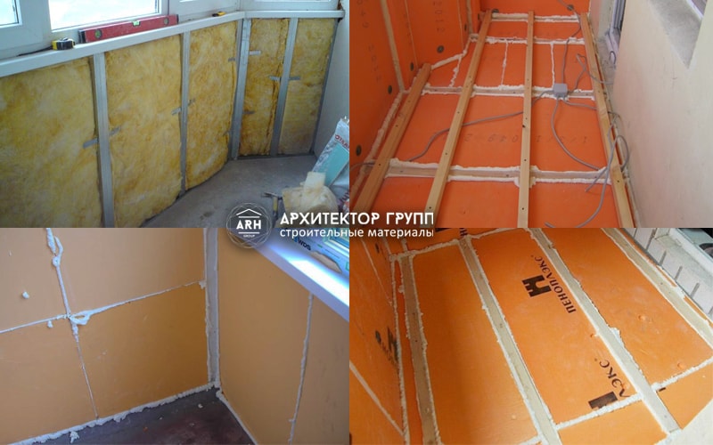 как утеплить балкон