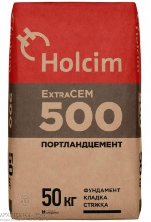 Холсим цемент М500 ЭкстаЦЕМ II/А-К(Ш-И) 42.5 Н 50 кг