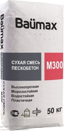 Baumax пескобетон М300 50 кг